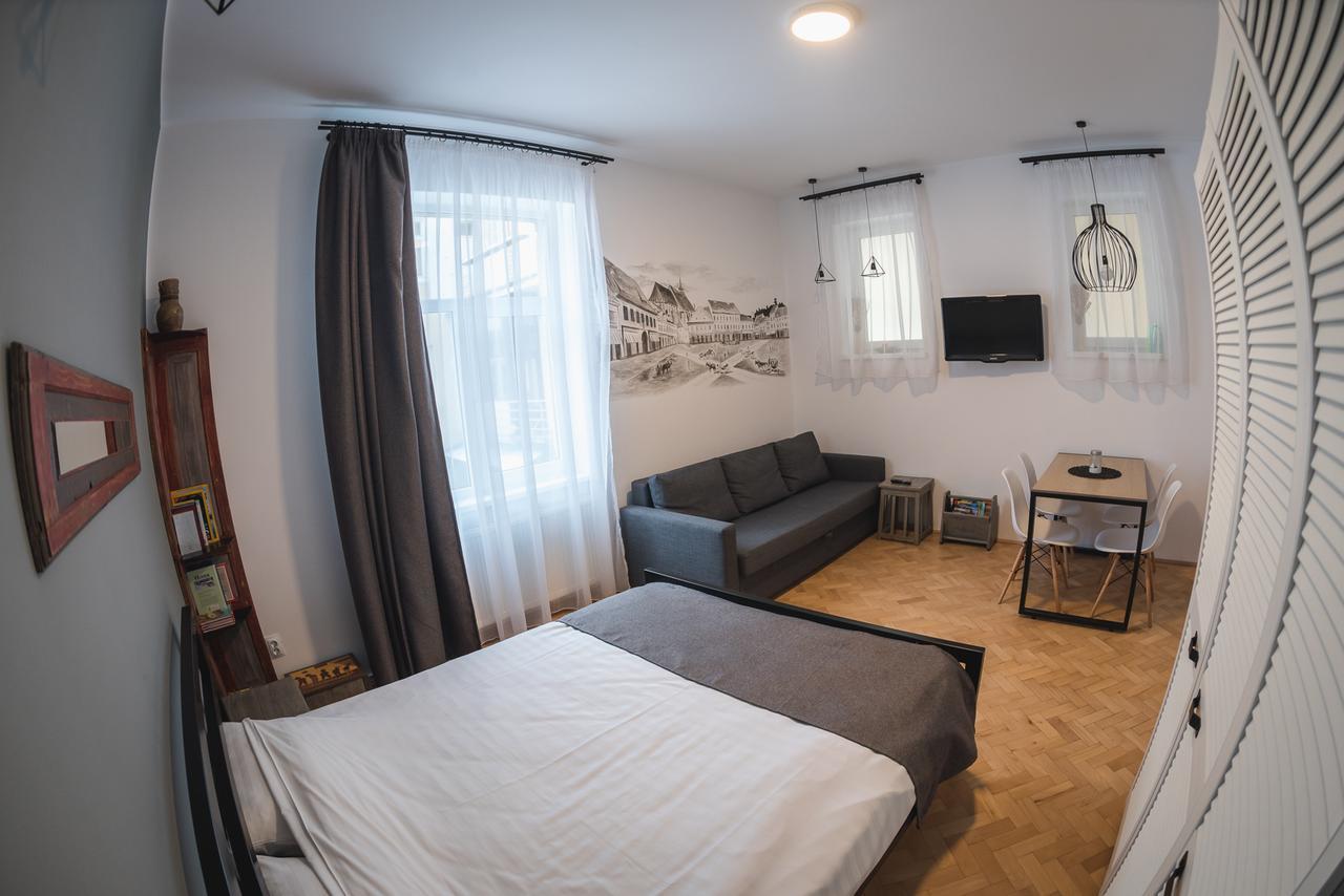 Zinne Apartments 布拉索夫 外观 照片