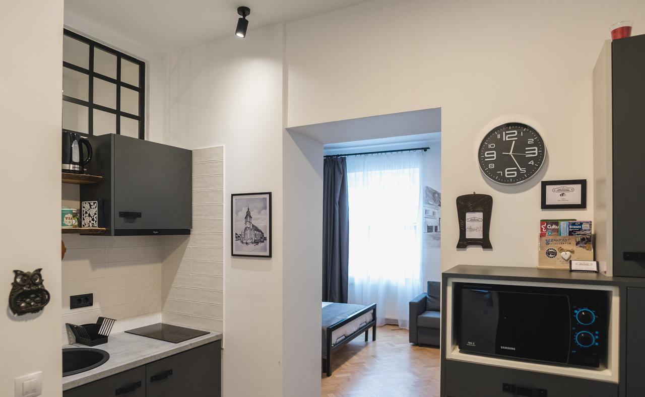 Zinne Apartments 布拉索夫 外观 照片